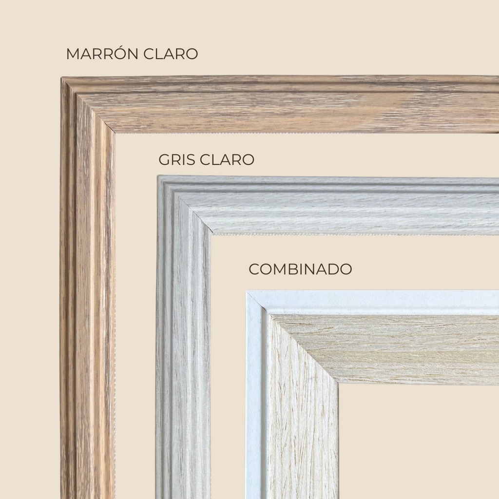 Cuadro bordado con escudo nacional a color