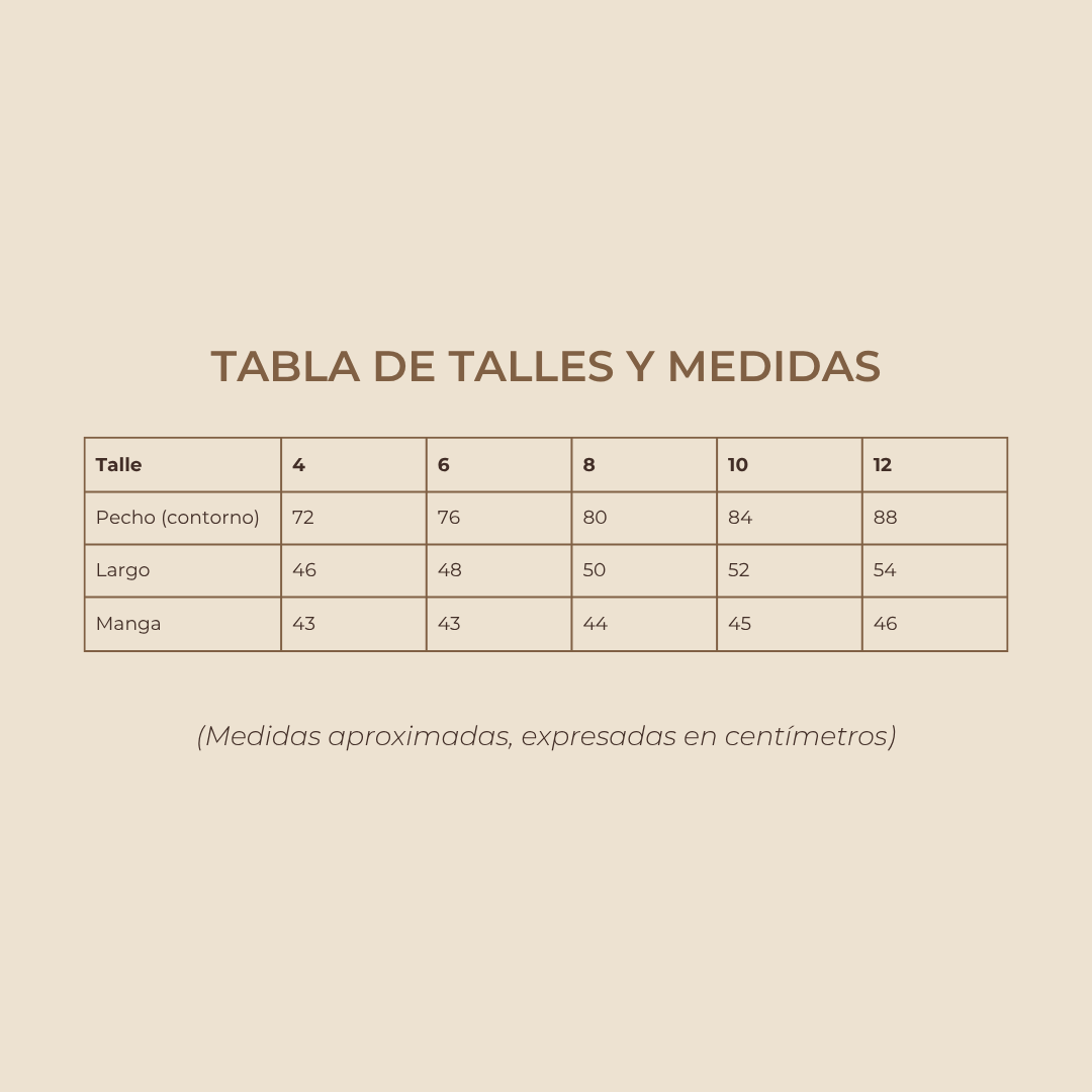 Buzo infantil con sol uruguayo bordado