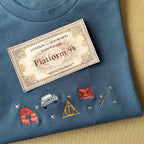 Remera de Harry Potter bordada