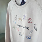 Buzo bordado de Taylor Swift eras