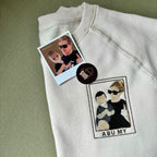 Buzo con foto bordada