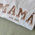 Buzo bordado "MAMÁ" personalizado