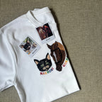 Remera con mascota bordada a color