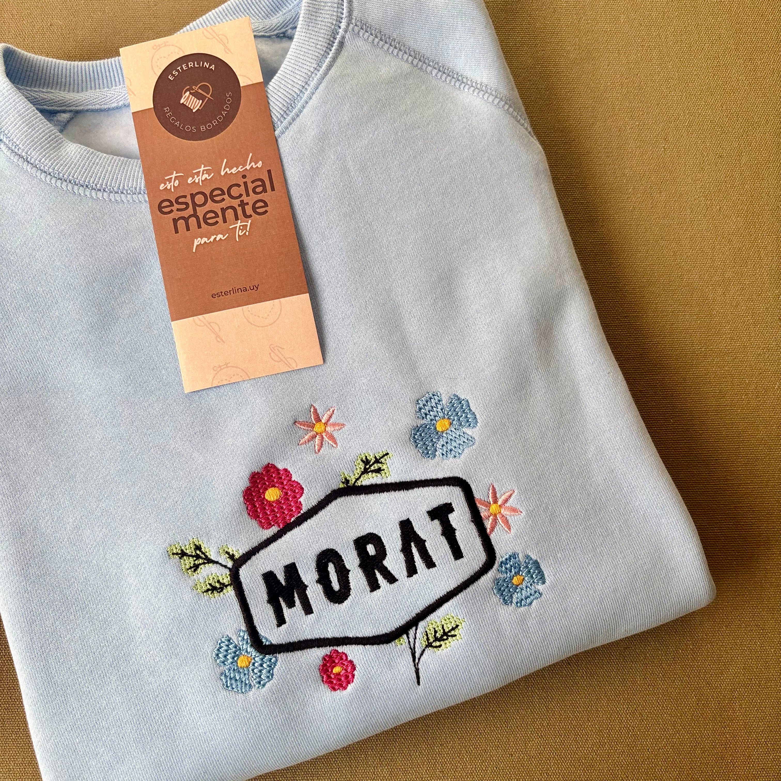 Buzo bordado de Morat