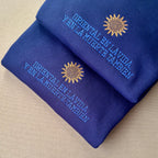 Buzo bordado "oriental en la vida"