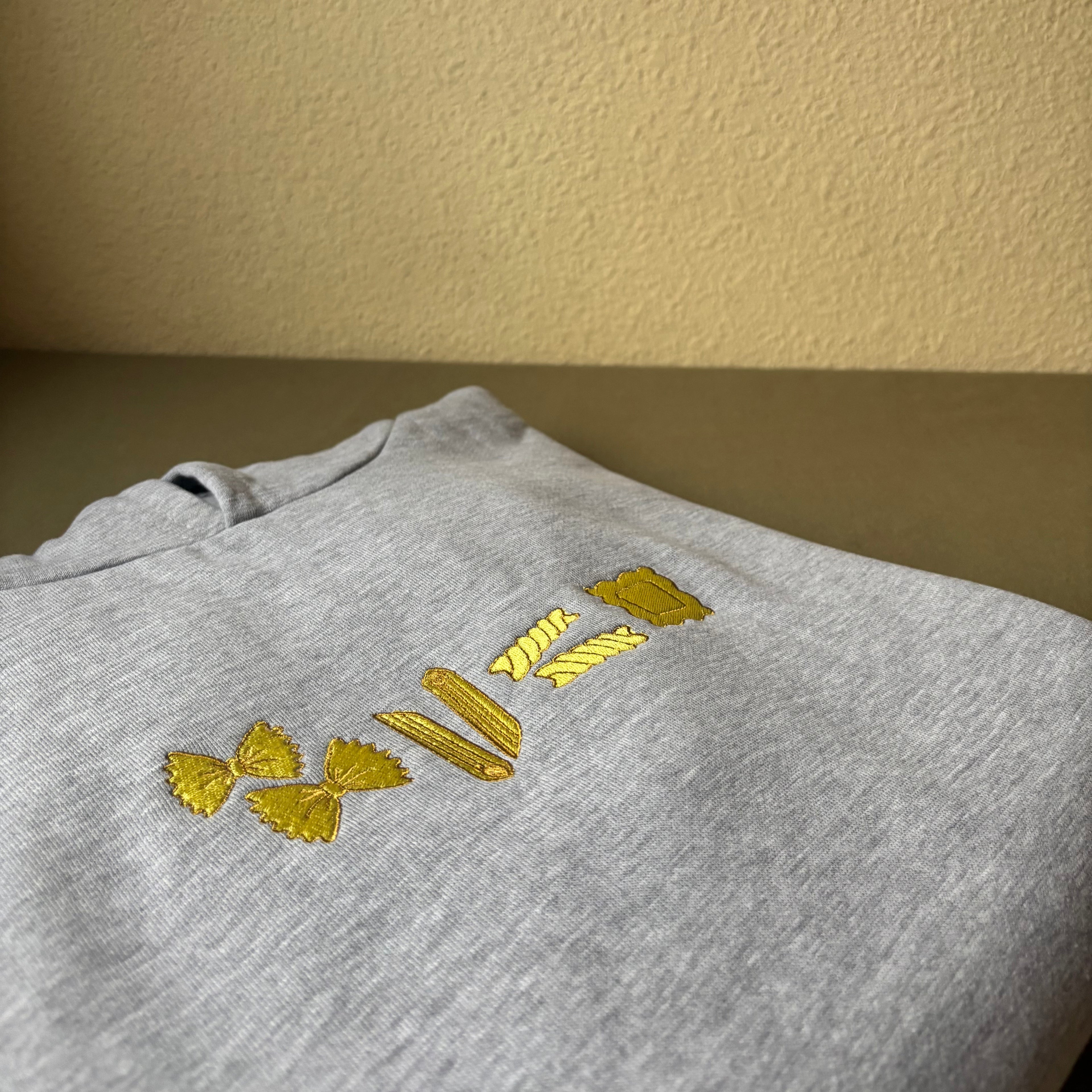 Canguro bordado pasta lover