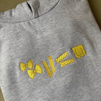 Canguro bordado pasta lover