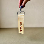 Llavero bordado con nombre