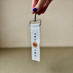 Llavero bordado de Uruguay