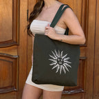 Tote bag con sol de uruguay bordado (EN STOCK)