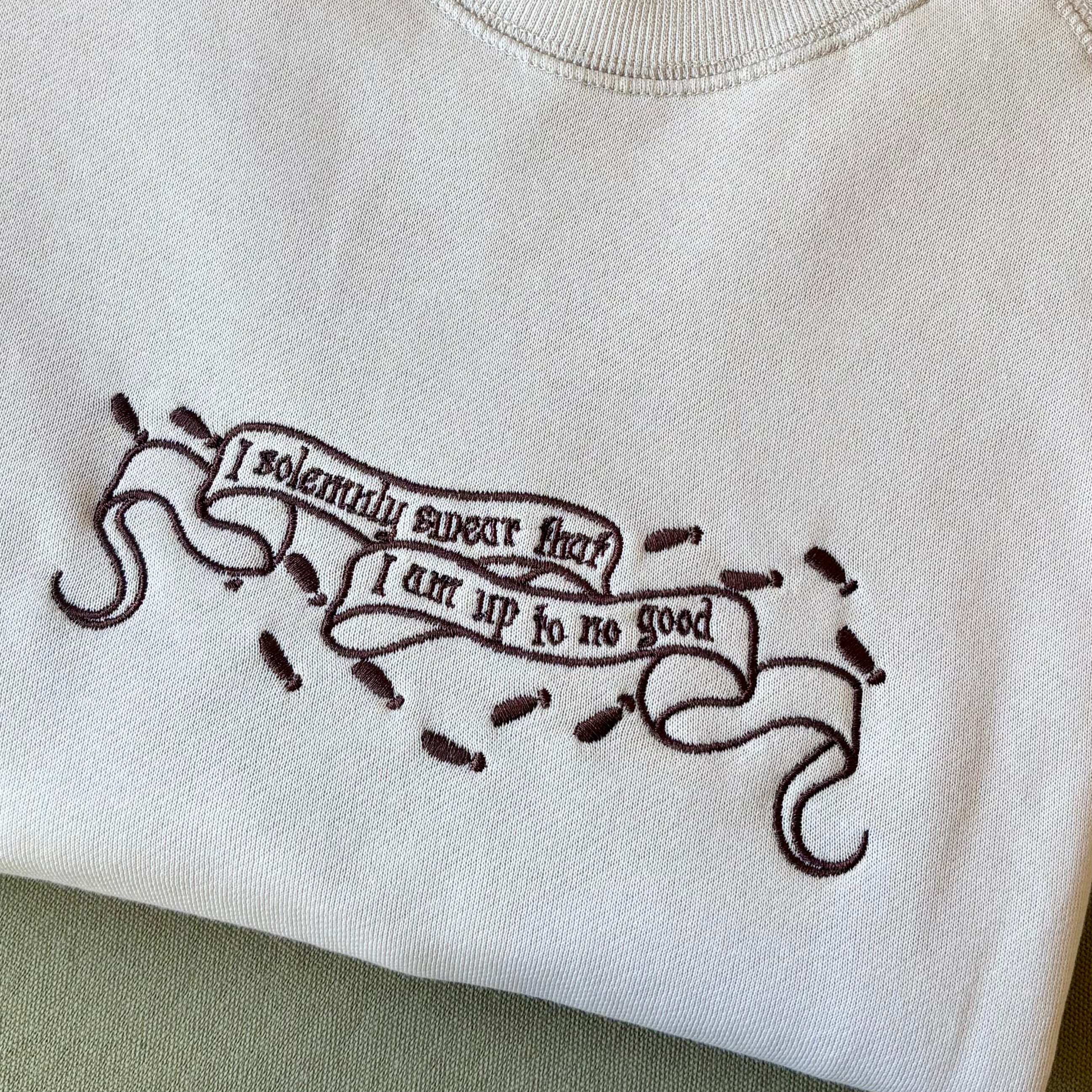 Buzo bordado del Mapa del Merodeador