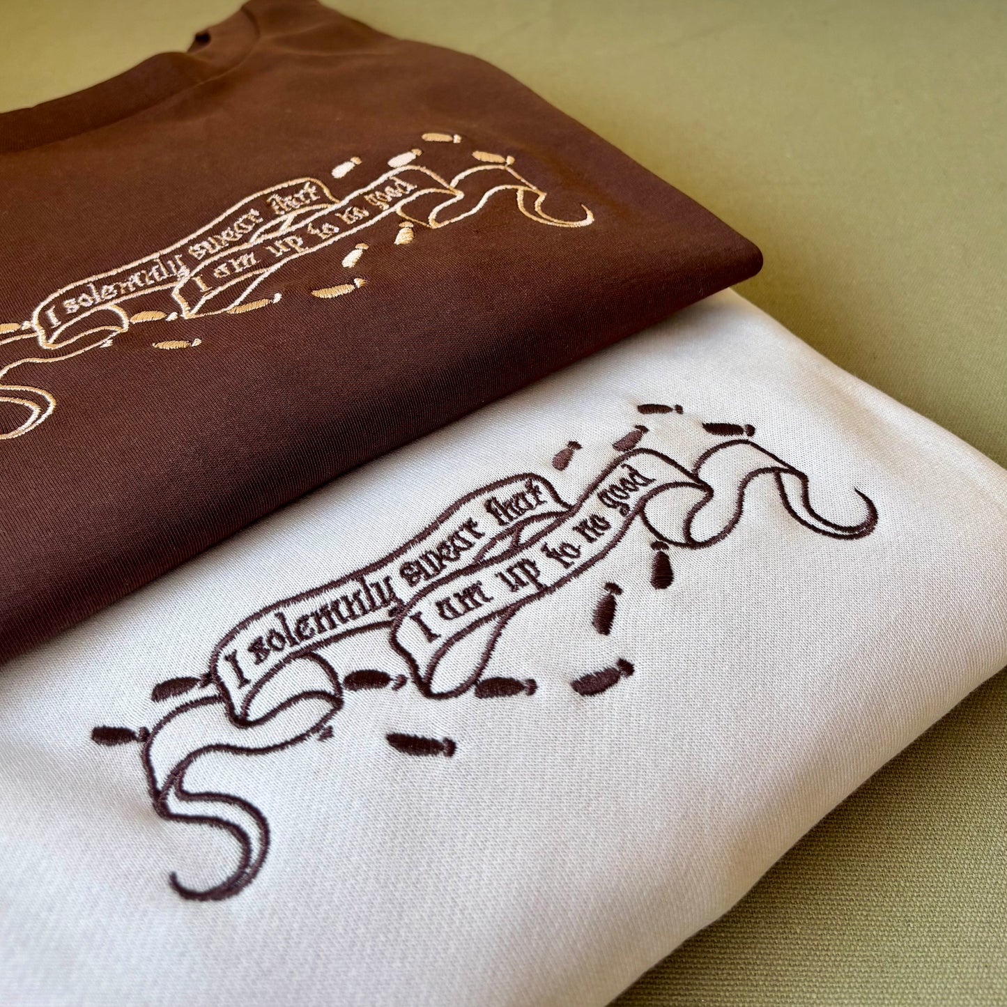 Remera bordada del Mapa del Merodeador
