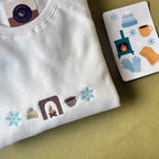 Buzo invierno bordado