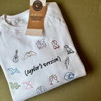 Buzo bordado de Taylor Swift eras