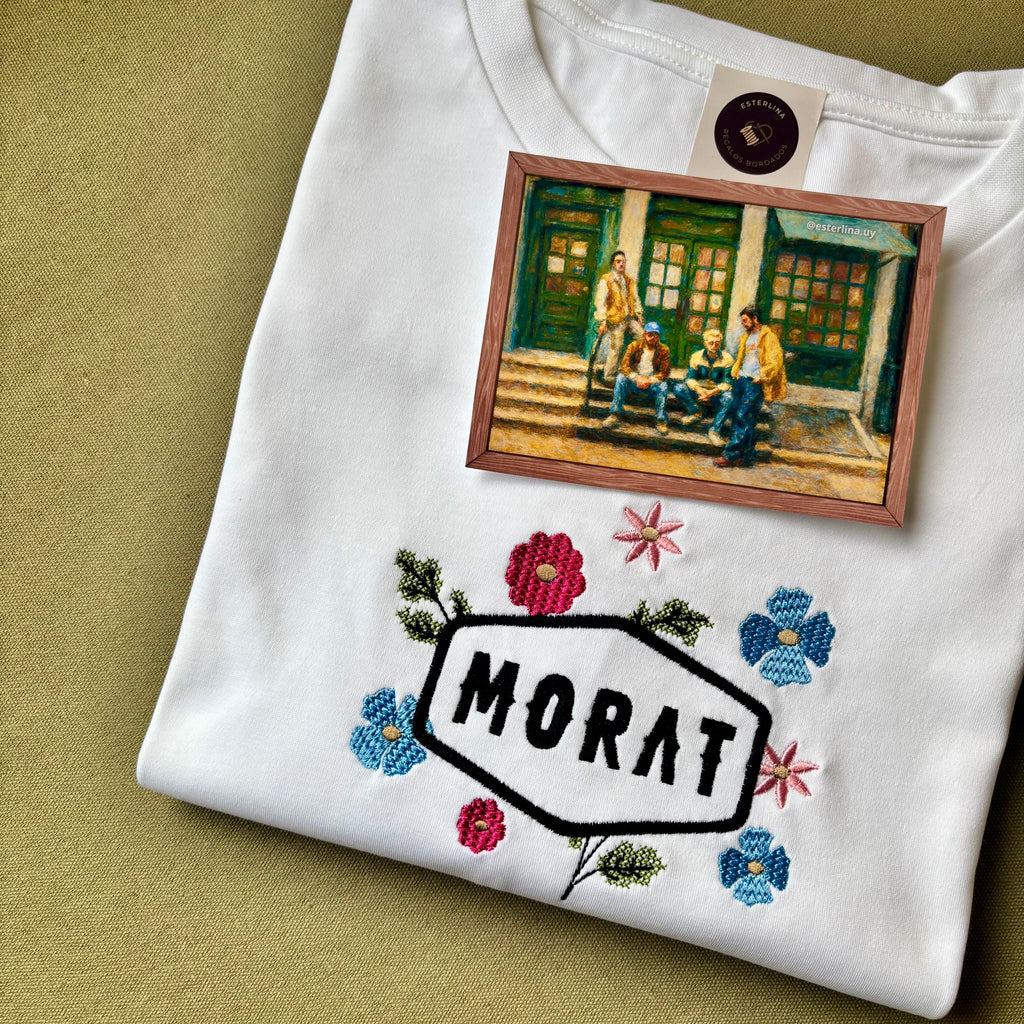 Remera bordada de Morat
