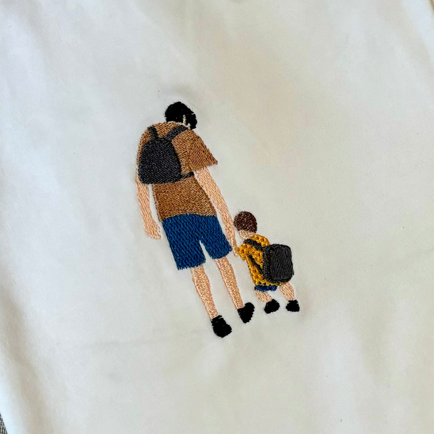 Canguro con foto bordada