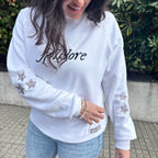 Buzo bordado Folklore era Taylor Swift