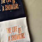 Remera bordada de Taylor Swift The life of a Showgirl
