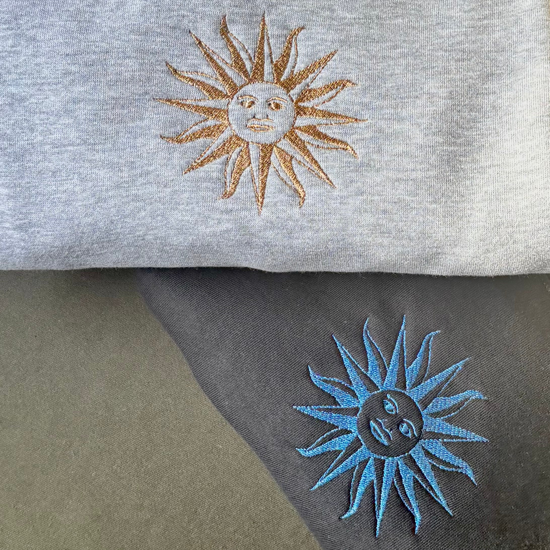 Canguro con sol uruguayo bordado