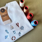 Buzo bordado náutico