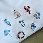 Buzo bordado náutico