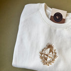 Buzo con escudo nacional bordado