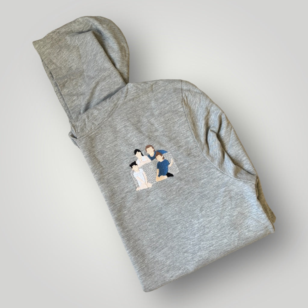 Canguro con foto bordada