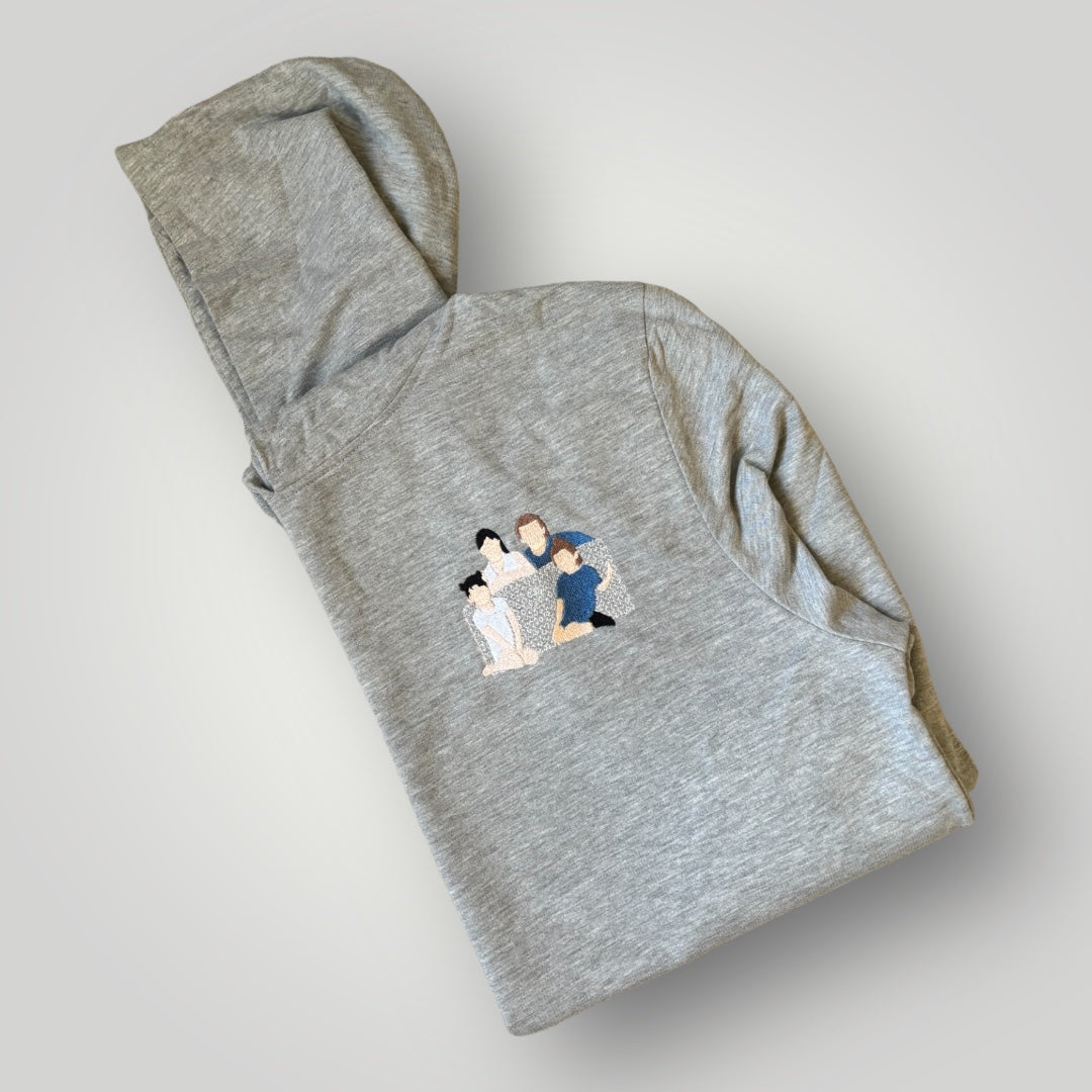 Canguro con foto bordada