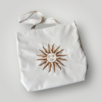 Tote bag con sol de uruguay bordado (EN STOCK)