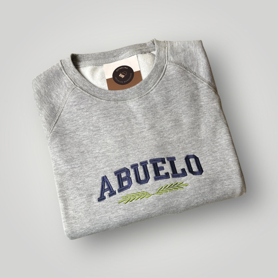 Buzo bordado "abuelo"