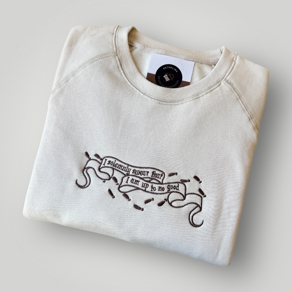 Buzo bordado del Mapa del Merodeador