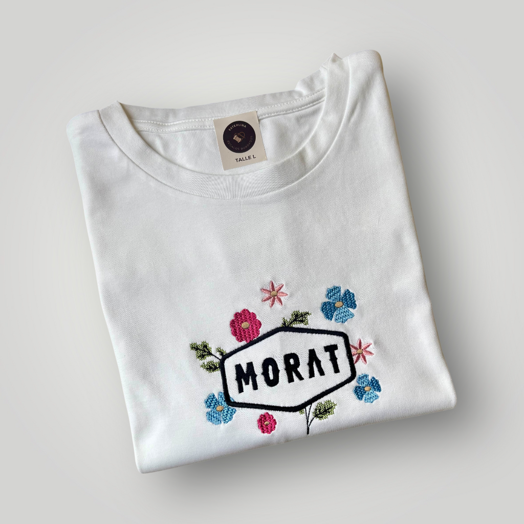Remera bordada de Morat