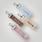 Llavero bordado con nombre