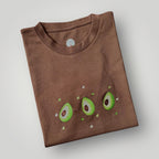 Remera bordada con paltas