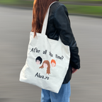 Tote bag bordada de Harry Potter trio