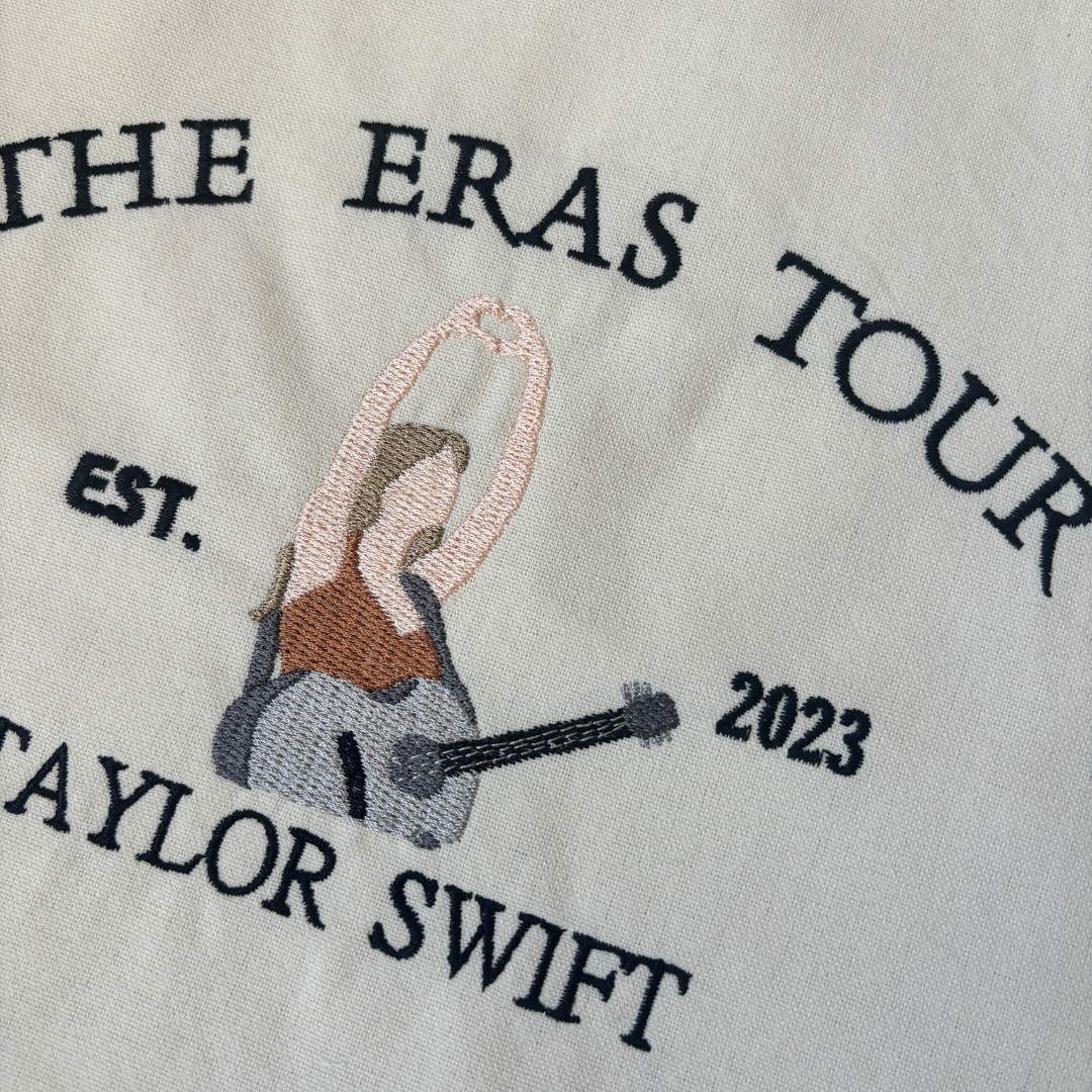 Tote bag bordada de Taylor Swift The Eras Tour