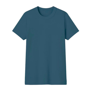 Remera Básica - Azul piedra, M