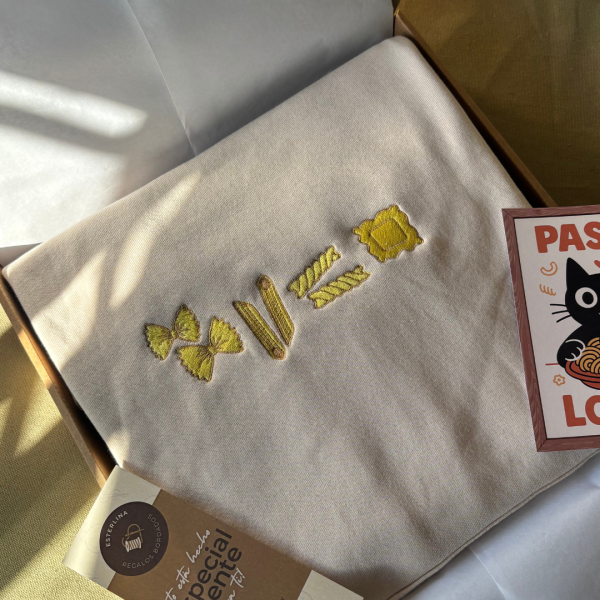 Bordado "Pasta Lover"