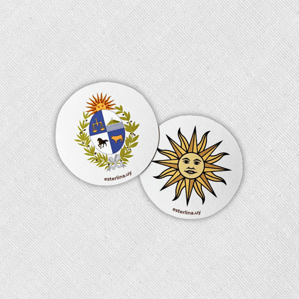 Kit de 2 imanes uruguayos