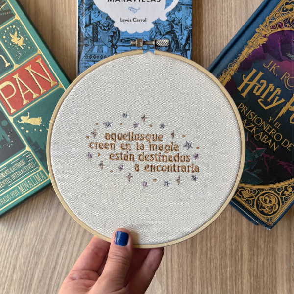 Bastidor personalizado con frase