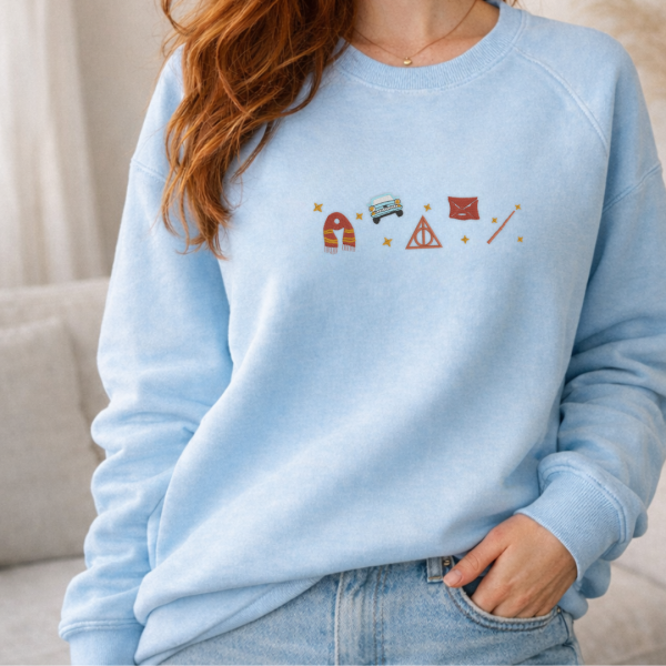 Bordado "Símbolos Harry Potter"