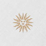 Bordado «Sol uruguayo»