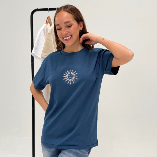 Bordado "Sol uruguayo"