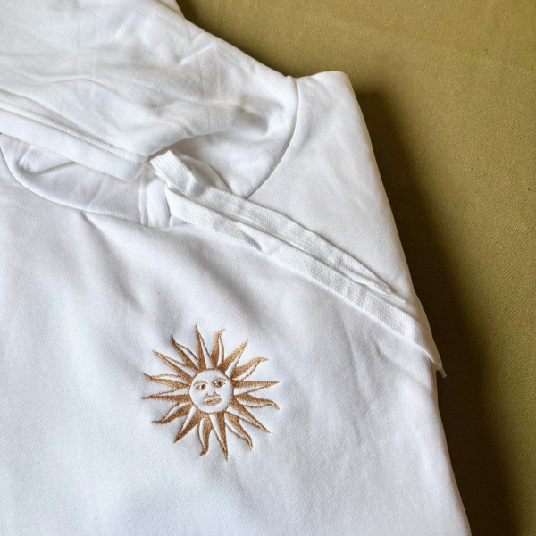 Bordado "Sol uruguayo"