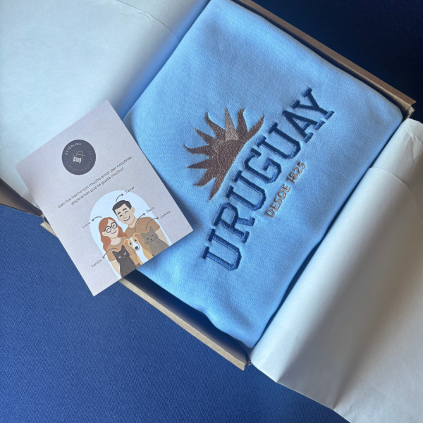 Bordado "Uruguay 1825"