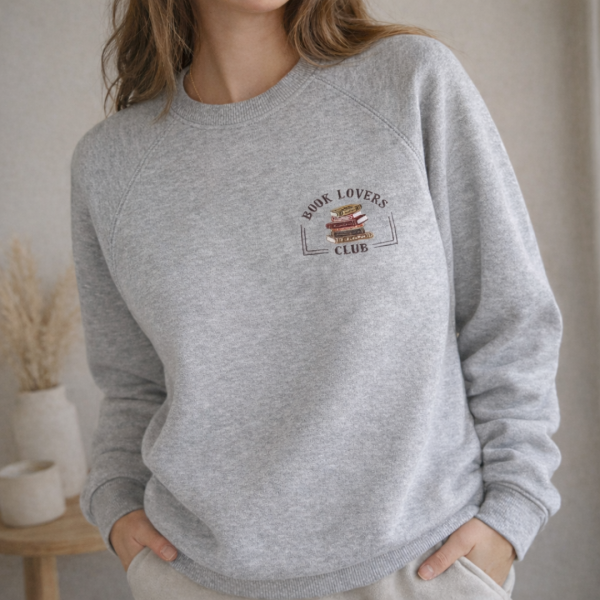 Bordado "Book Lovers Club"
