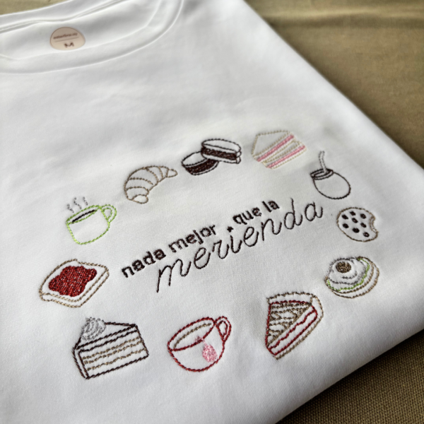 Bordado "Merienda"