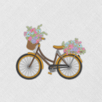 Bordado «Bicicleta»