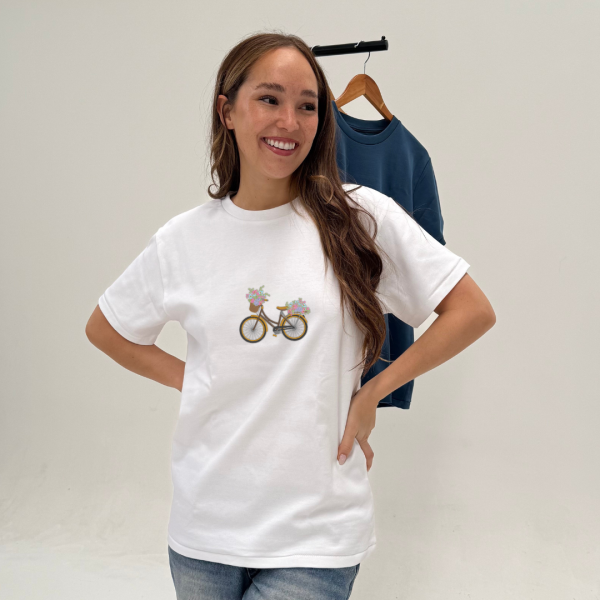 Bordado "Bicicleta"
