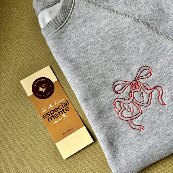 Bordado "Relicario" con iniciales